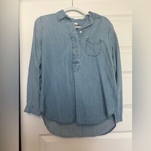 LOFT chambray shirt